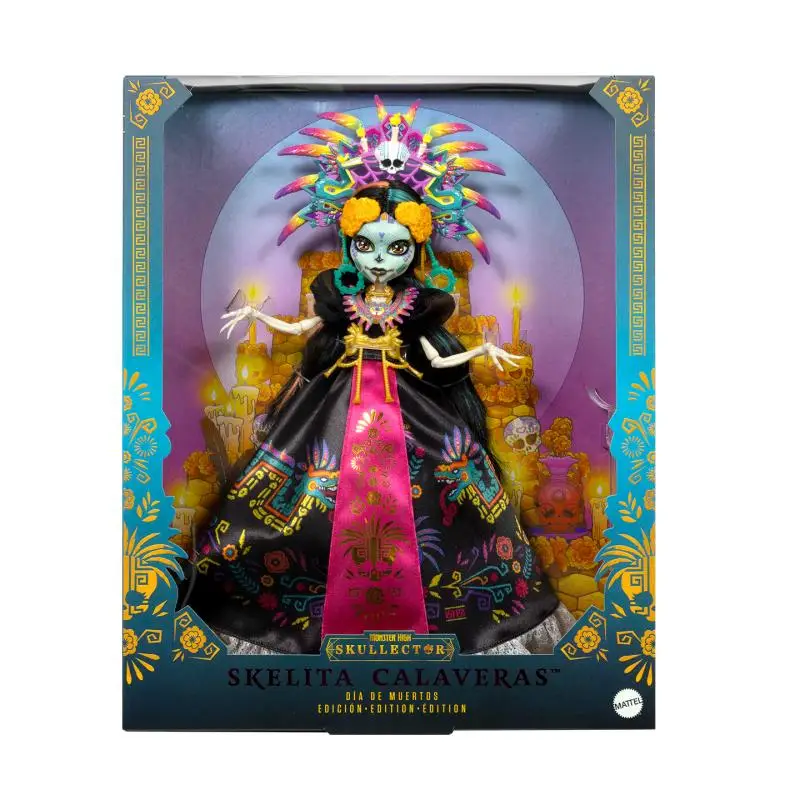 

Первая серия кукол Эльф в стиле Барби Monster High Day of the Dead, новинка 2025 года, оригинальная коллекция фигурок, подарки-сюрпризы