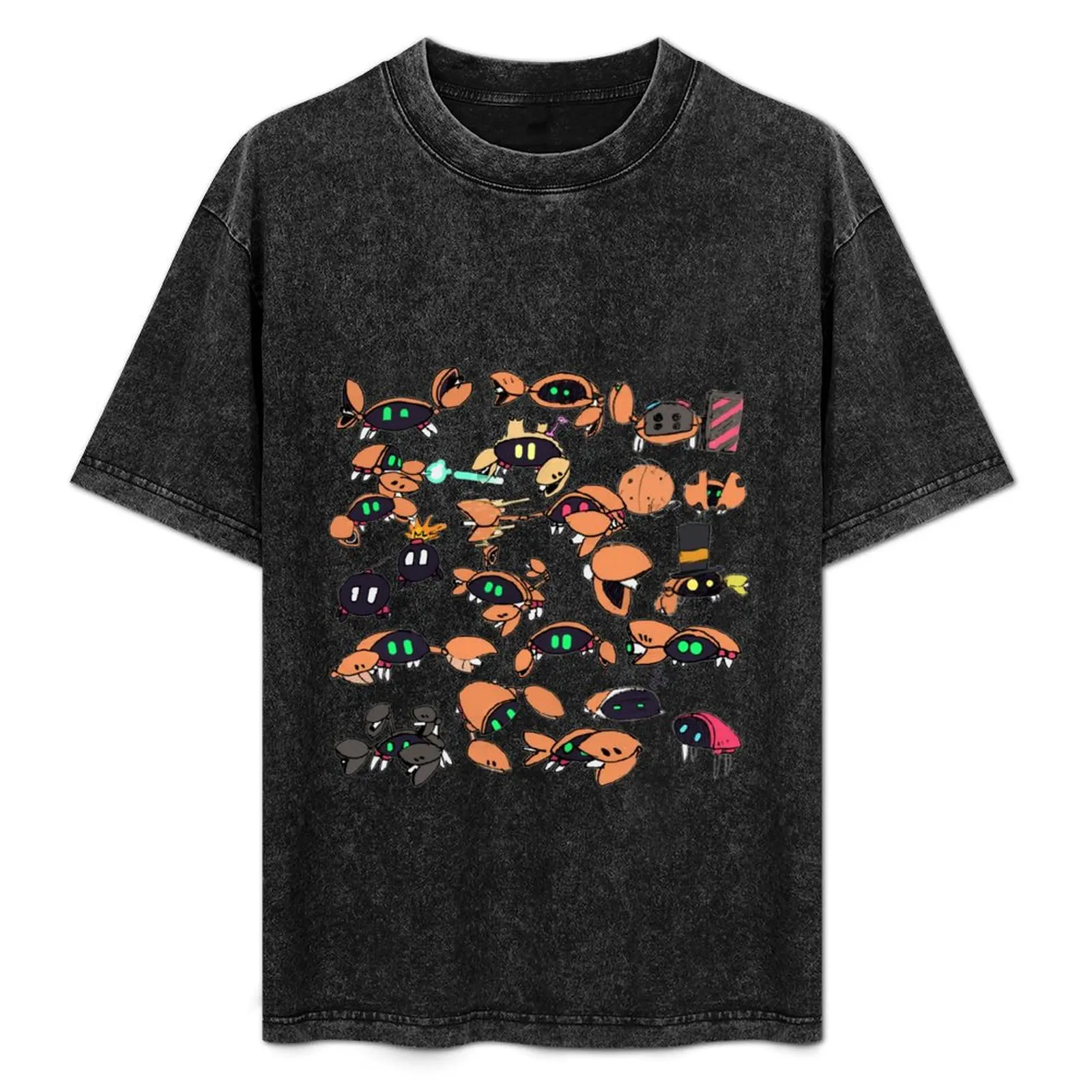 

Crabs T-Shirt Luxury man Aesthetic clothing sublime mens designer clothes