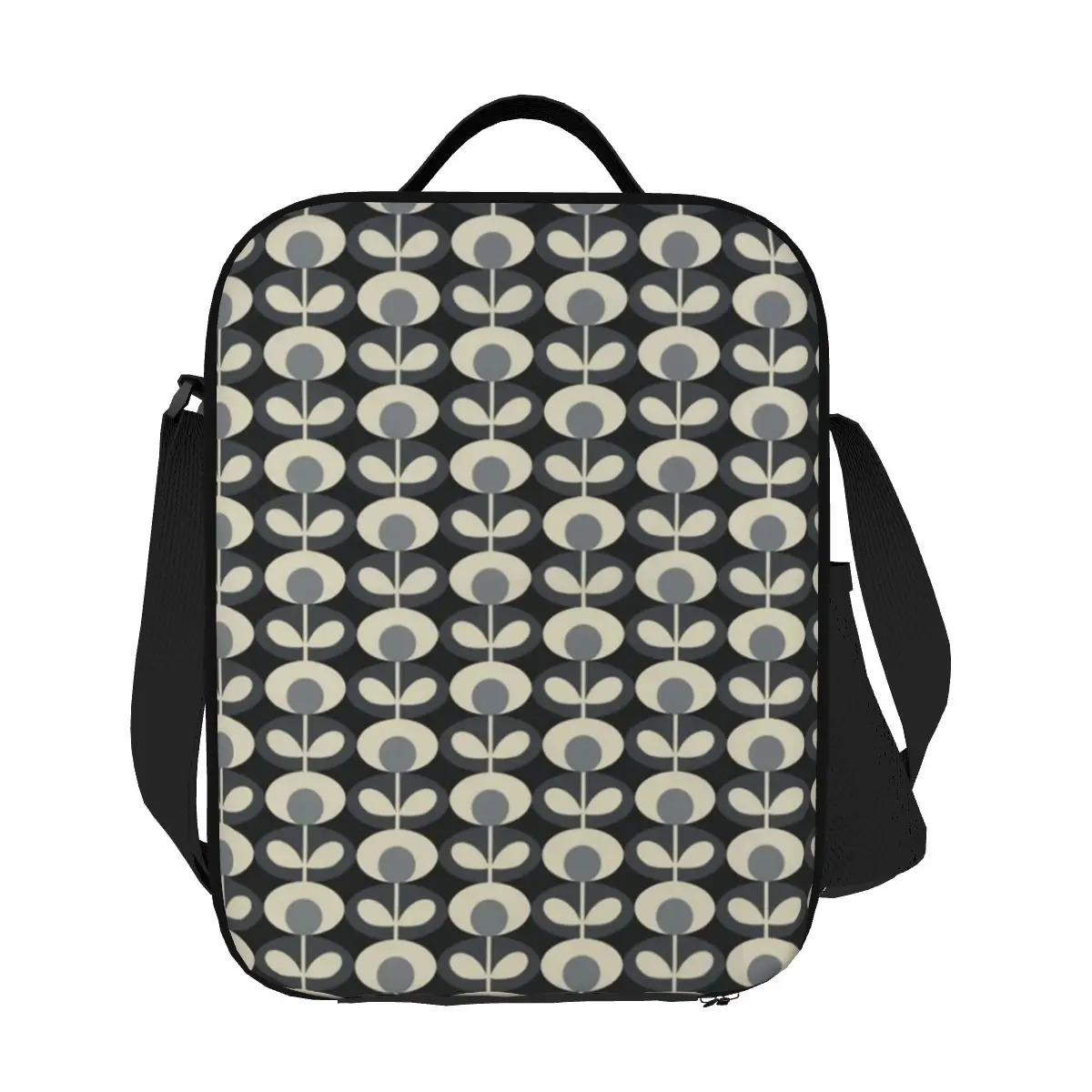 

Custom Orla Kiely Floral Lunch Bag Women Warm Cooler Insulated Lunch Boxes for Kids School Children