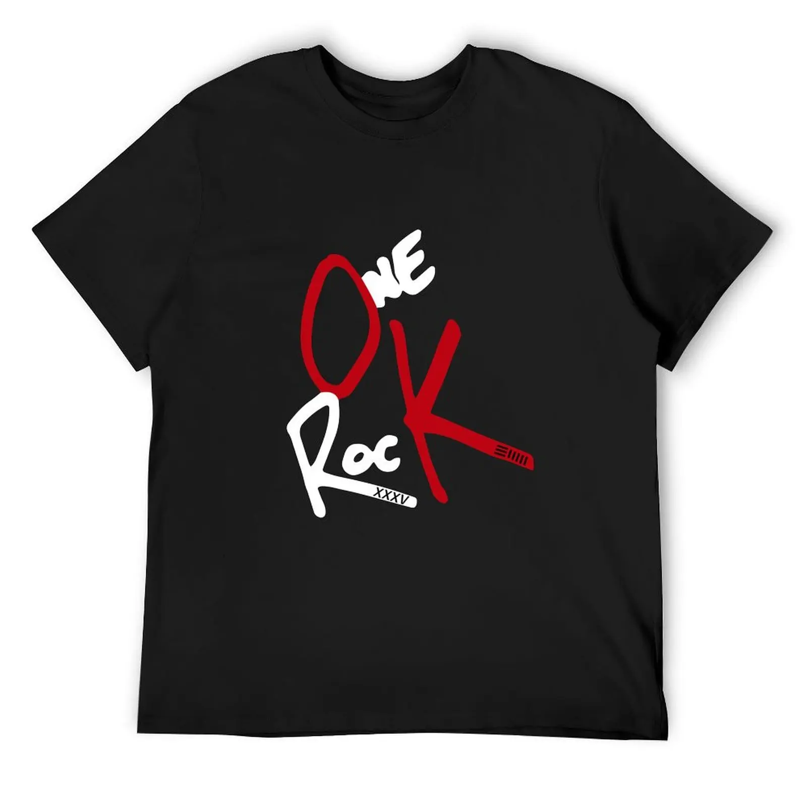 One OK Rock 35xxxv White T-Shirt oversized graphic tee kawaii clothes summer top man t shirt t shirt men