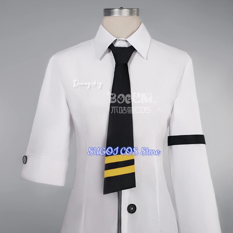 أزياء أنيمي أوتو وورلد أنميشيوس كوسبفريه قميص وسراويل وقلادة أطقم شعر مستعار للهالوين كرنفال لعب الأدوار بدلة الحفلات كوسبفلي