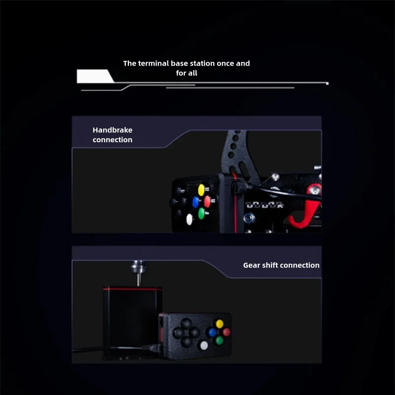 Simulated Racing Game Wireless Handbrake Sequential Gear For PC/PS5 For Logitech MOZA Thrustmaste  FANATEC All Steering Wheels