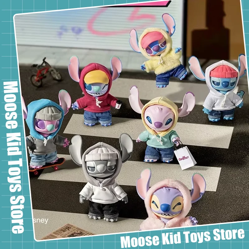 

Genuine Spot Disney Stitch Genz Street Series Lilo & Stitch Blind Box Toy Anime Lilo & Stitch Surprised Box Ornaments Kids Gifts
