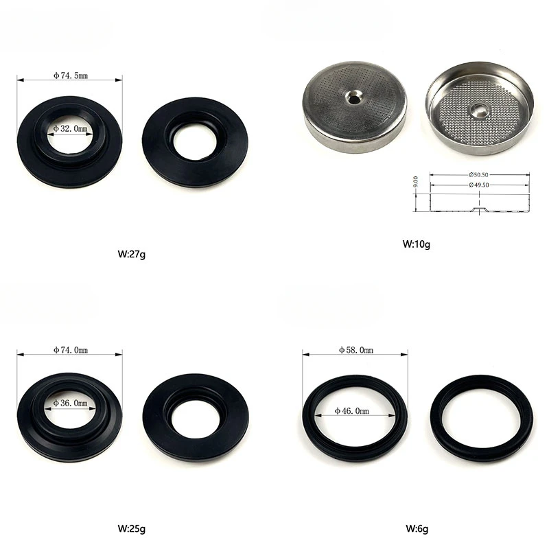 

For Italian original imported Delonghi semi-automatic coffee machine brewing head sealing ring/water distribution screen