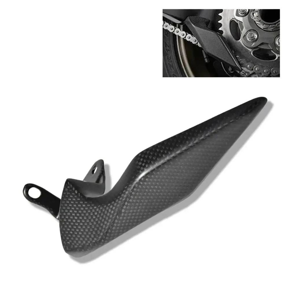 

Carbon Fiber Lower Chain Guards Cover Protection Fairing Kit Motorcycle Accessories For DUCATI Panigale V4 S R Streetfighter V4S