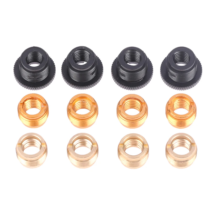 /KQM/4pc Microphone Clip Screws Thread Adaptor Converter Conversion Nut Adapter Microphone Mic Screw Nut Clip