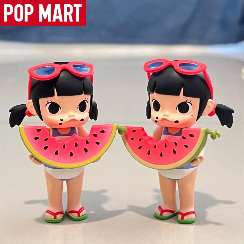 

POP MART MOLLY My Childhood Series Trendy Blind Box Cute Model Toy Desktop Decoration Guess Mystery Bag Girl Birthday Gift