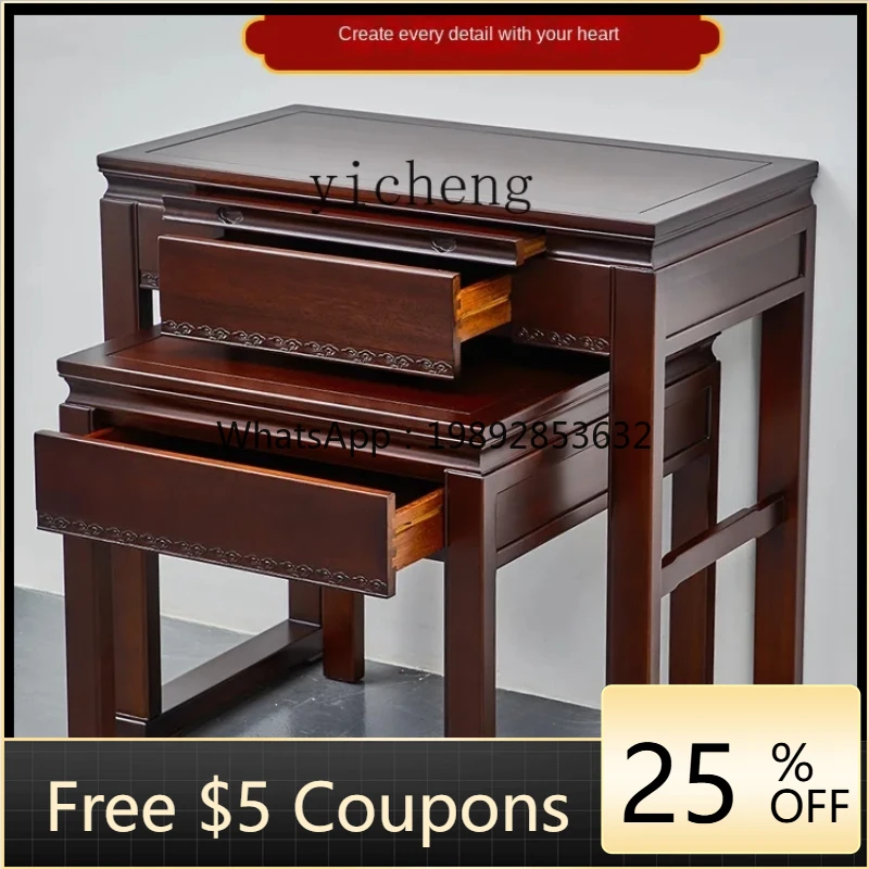 

1 Buddha Shrine Simple Solid Wood Prayer Altar Table Table Chinese Modern Living Room Incense Table