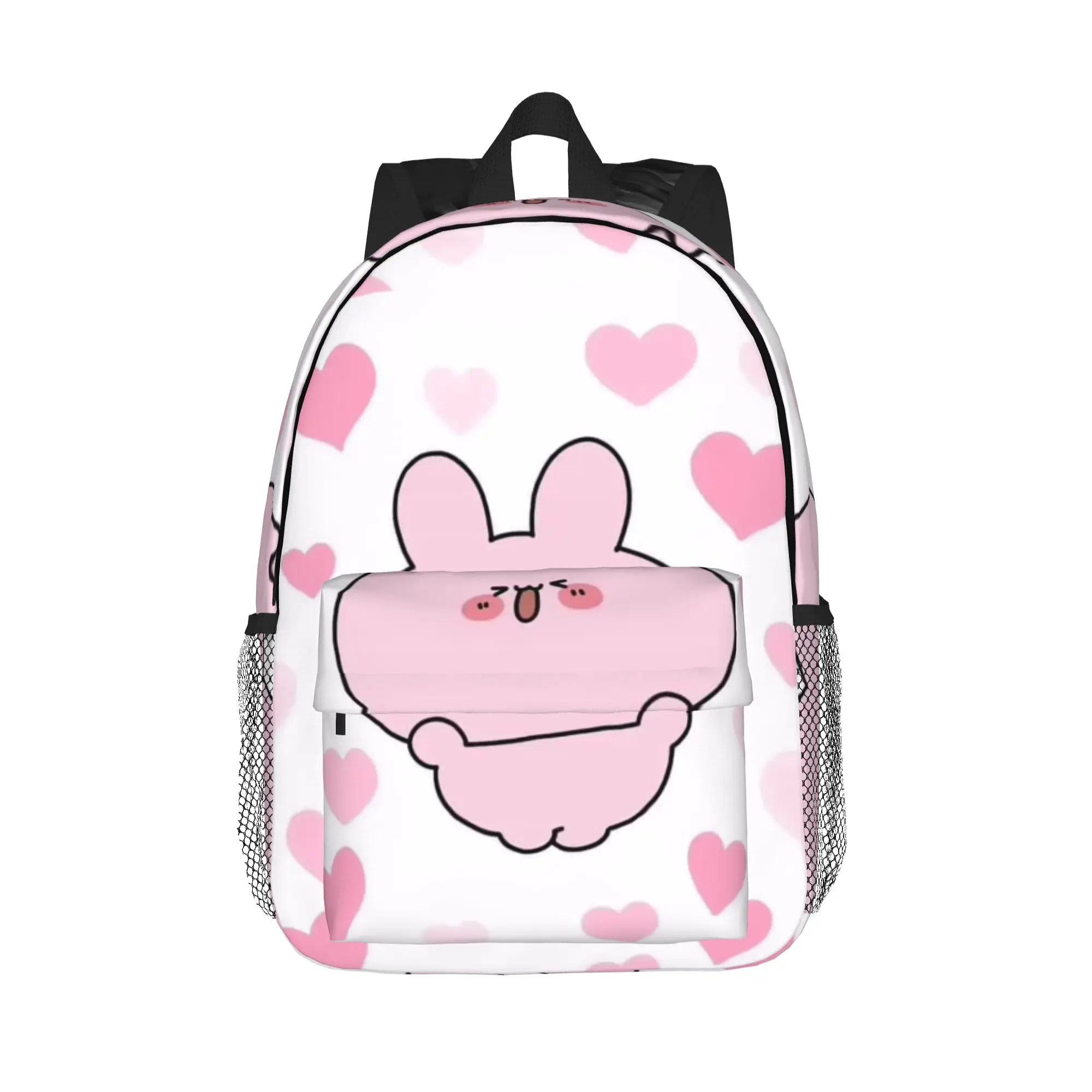 Fun Asamimichaan Cute Asamimi Backpack Hot Sale Daypack Large Capacity Boys Girls BookBag Shoulder Bags for Men Women School Bag