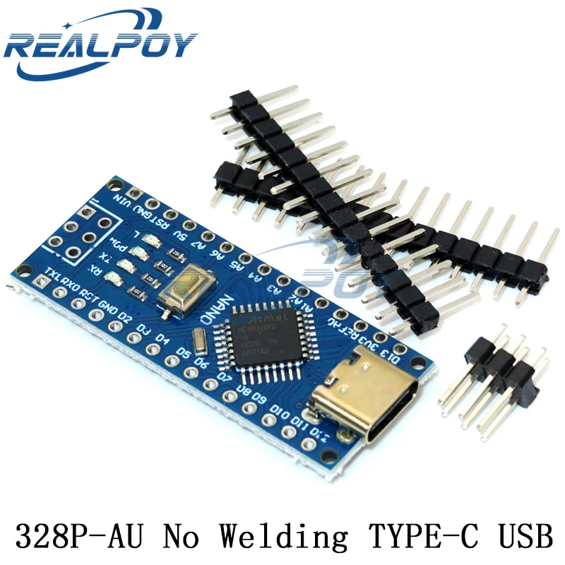 NANO V3.0 3.0 Controller Terminal Adapter Erweiterungsplatine Einfache Erweiterungsplatte für Arduino AVR ATMEGA328P