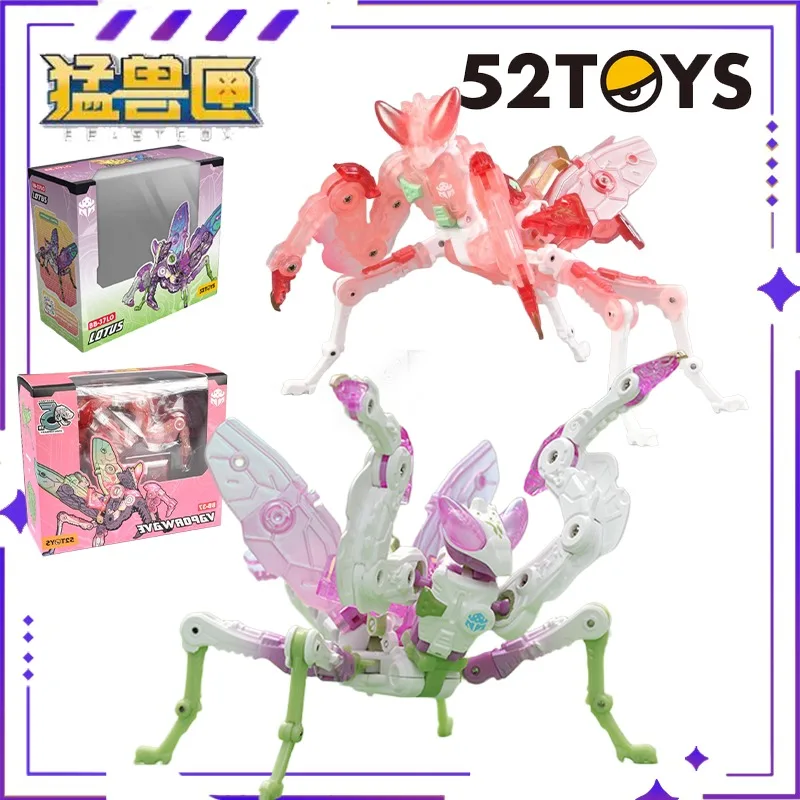 

52TOYS оригинальная серия BEASTBOX Beast Box, клан насекомых BB-37, игрушка-трансформер Steam Wave, сборная модель, подарок для детей