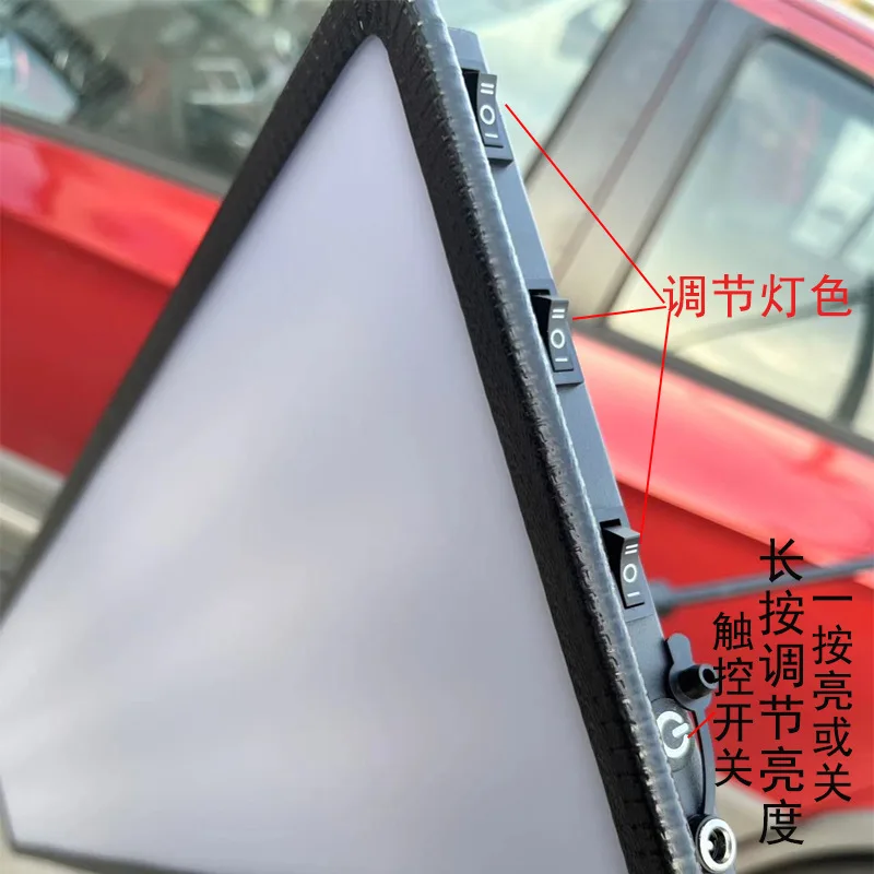 PDR king Dent Light Tools Dent Lamp Line Board With Strips Dent Repair Tool Kit Lamp Reflective Line Border