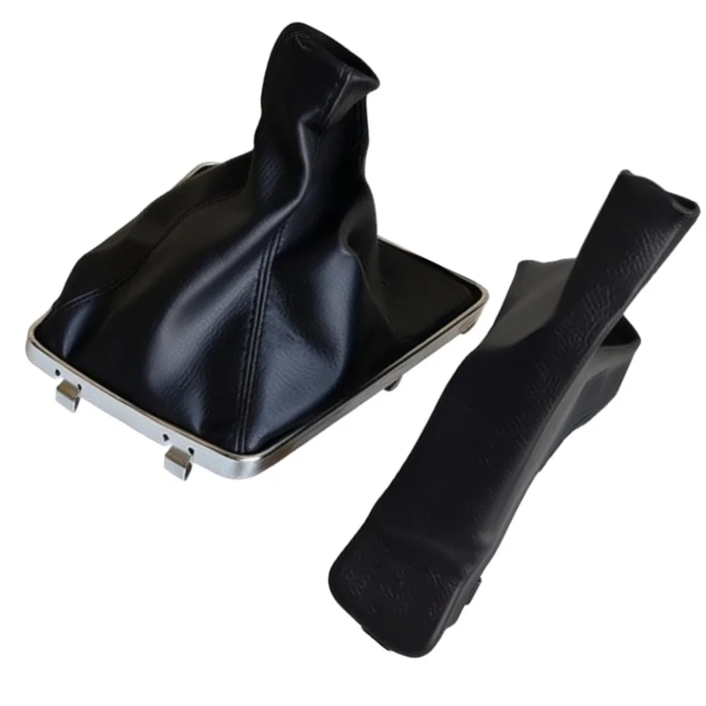 Gear Shift Lever and Handbrake Cover Set for Opel For Astra III for H 1.6 (2004-2010) Includes For Astra H Fitment