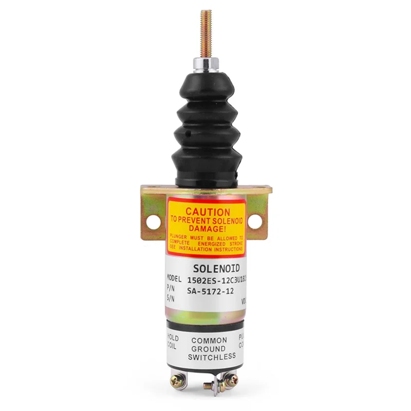 1502ES-12C3U1B2S1 Elettrovalvola di intercettazione carburante 12V SA-5172-12 per valvola di spegnimento Woodward