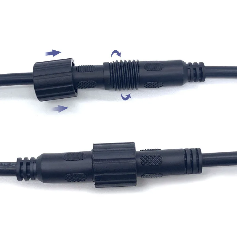 5-オス-5-メス-2ピンコアケーブル-dcコネクタ-55-x-21mm-ip68防水-18awg-7a-プラグ電源延長アダプターワイヤー