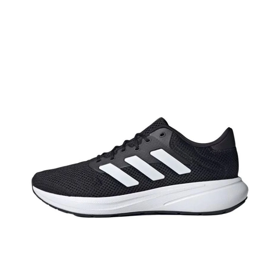 Adidas Response Runner Soft And Comfortable Low top Running Shoes Men's Black IH6100