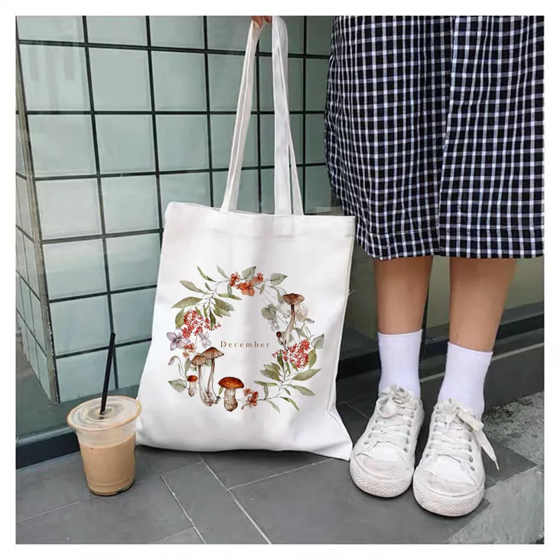 Bolso de lona de gran capacidad para mujer, bandolera estilo Harajuku con dibujos animados, Estilo Vintage Hip Hop, para la compra