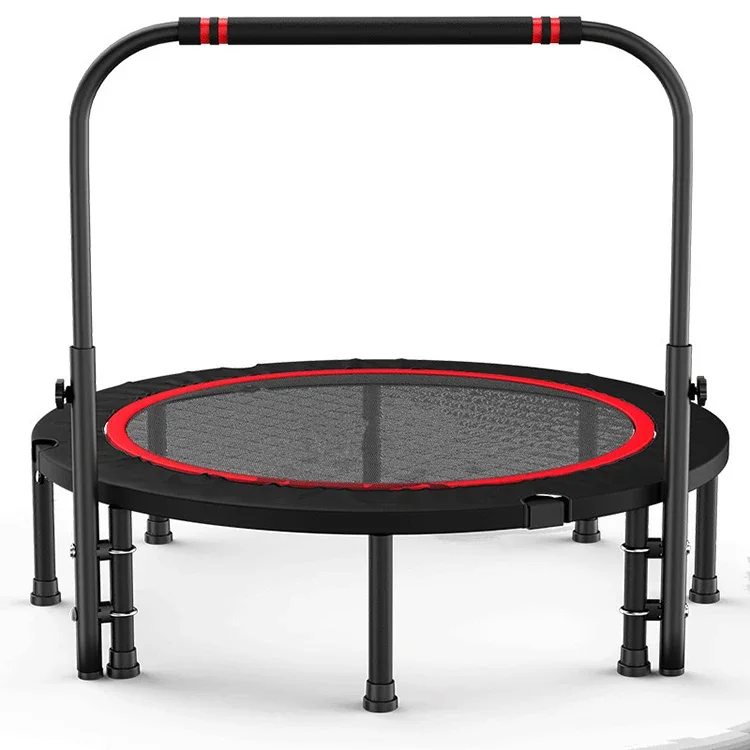 High Quality Indoor-Outdoor Mini Trampoline Safety Net Fitness Equipment for Adults and Kids Single Bungee Jumping Home Gym