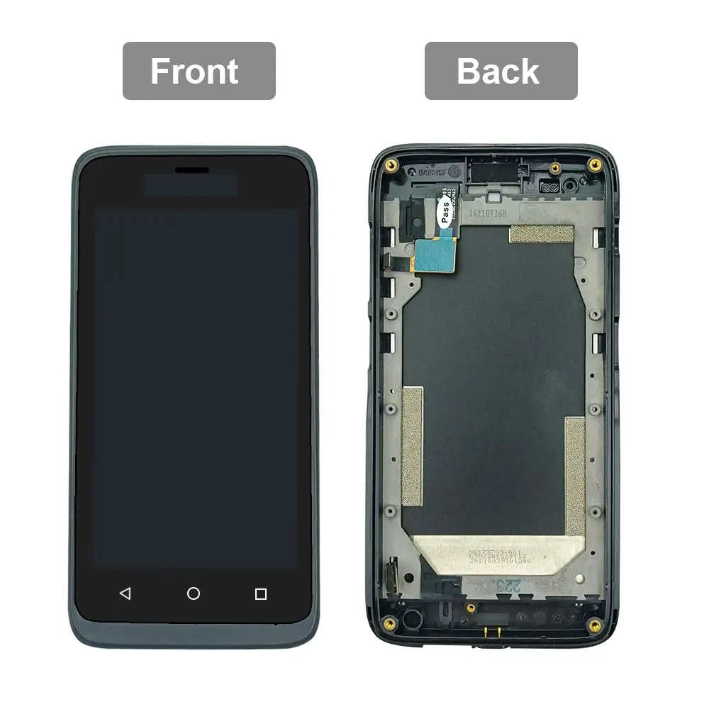 

LCD Module with Touch Screen Digitizer with front cover for Honeywell EDA51