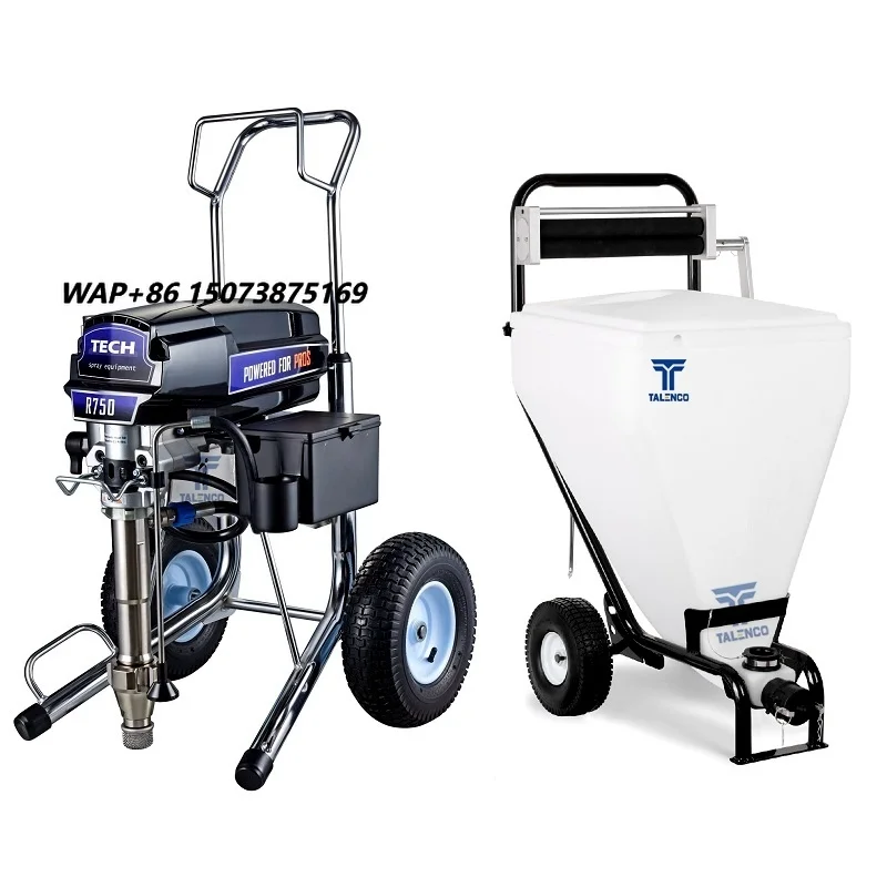 R750 Mark X Airless Putty Painting Machine 9L/Min Mark 10 Heavy Duty Sprayer