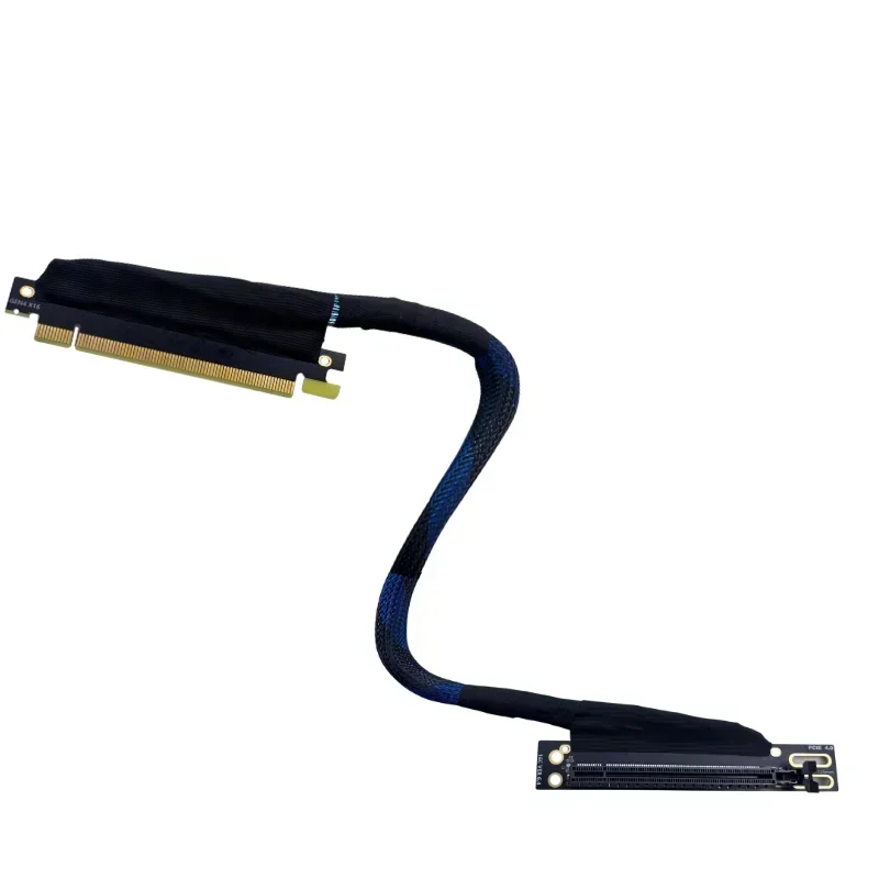 cable-de-extension-para-tarjeta-grafica-pcie-40-x16-con-conector-de-90-grados-y-funda-de-malla-trenzada-para-procesamiento-de-ia-en-servidores-de-alta-velocidad