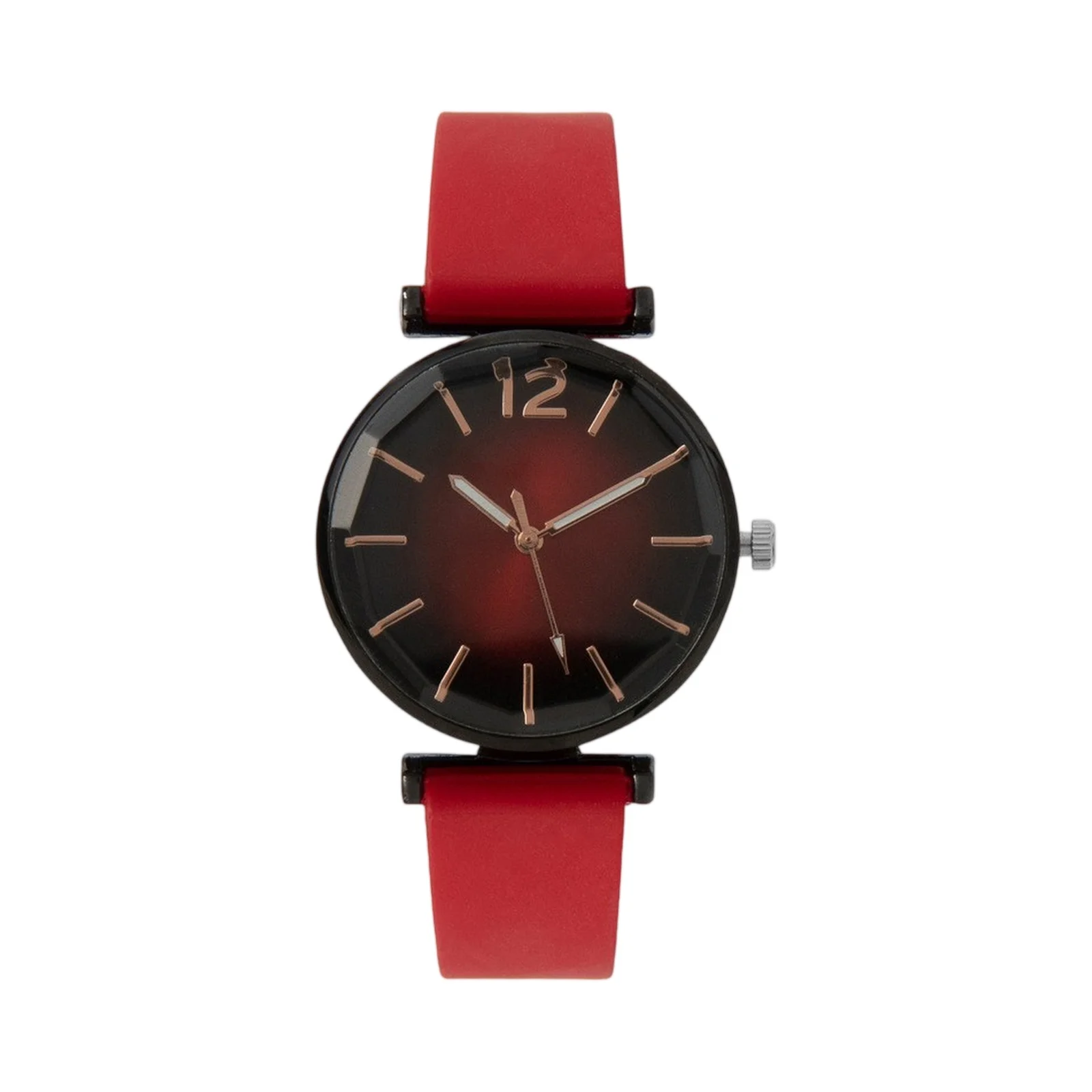 Orologio da donna alla moda Orologio sportivo semplice al quarzo con quadrante nero Orologio da polso da donna con cinturino in silicone verde vendita calda casual