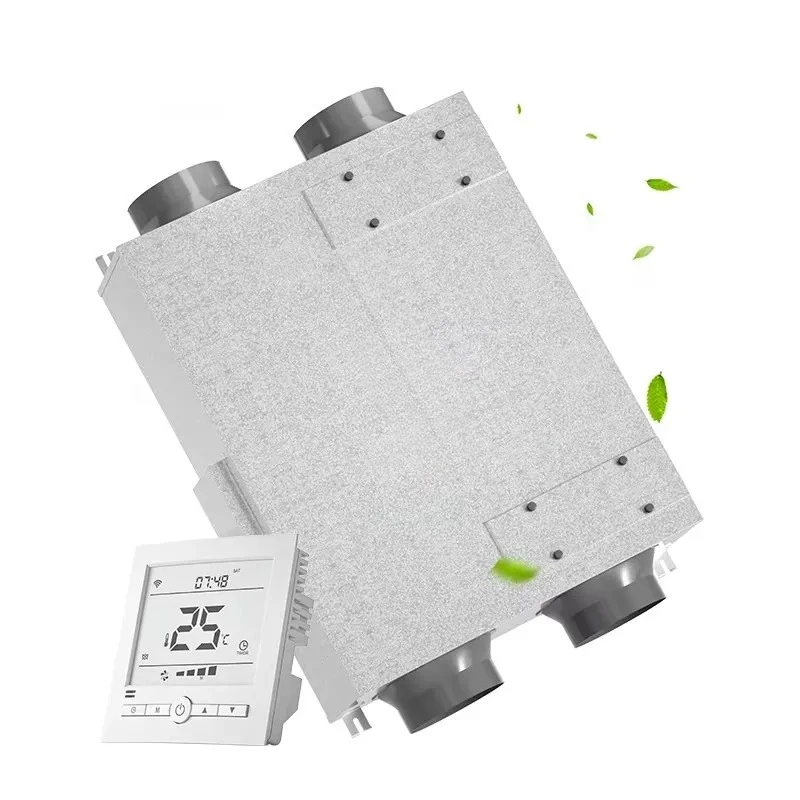 Bidirectional ventilation HEPA filter Energy recovery ventilation system ERV ventilation