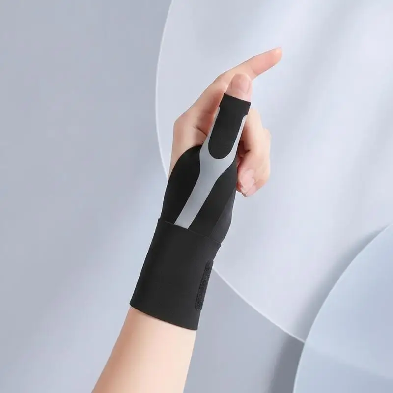 Thumb Tendon Sheath Protector Easy to Wear Thin Wrist Brace Adjustable Breathable for Wrist  Hand Fixation Daily Work
