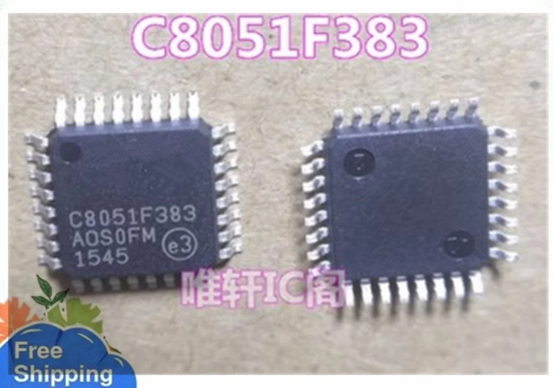 2PCS~5PCS/LOT C8051F383 C8051F383-GQR C8051F383-GQ QFP-32 100% New Original Spot stock