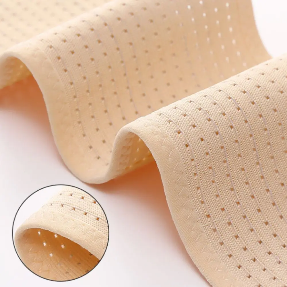 단색 속이 비치는 복부 보정 쉐이프웨어 얇은 슬리밍 숏 웨이스트 벨트 복부 조절 가능한 허리 트레이너 여성용