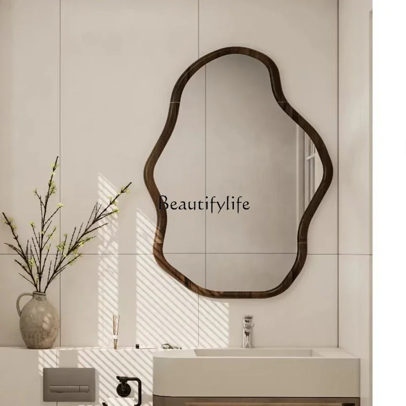 

ld14 Nordic irregular vanity mirror art decorative mirror wall-mounted special-shaped mirror