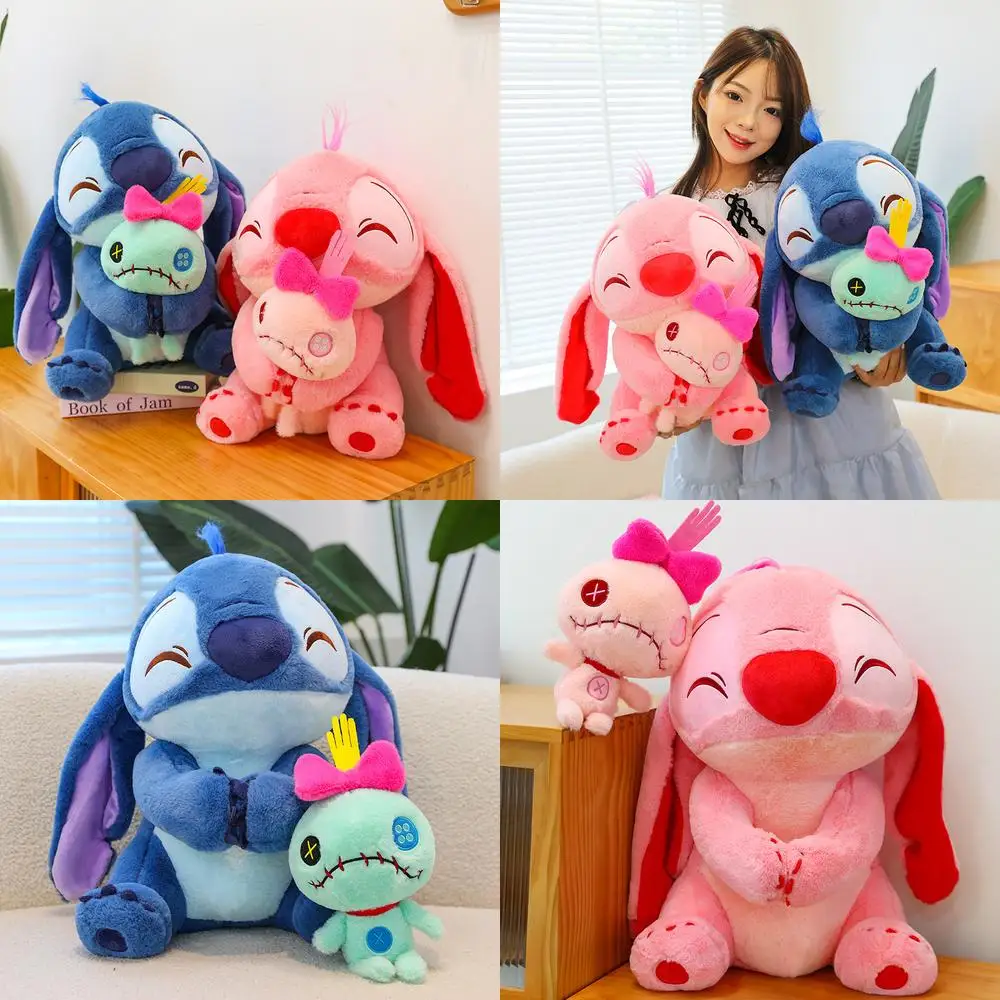

Kawaii Stitch Плюшевая игрушка Мягкая кукла для детей Милая маленькая кукла с золотым стежком Мягкая игрушка Подарок на день рождения для девочек и пар