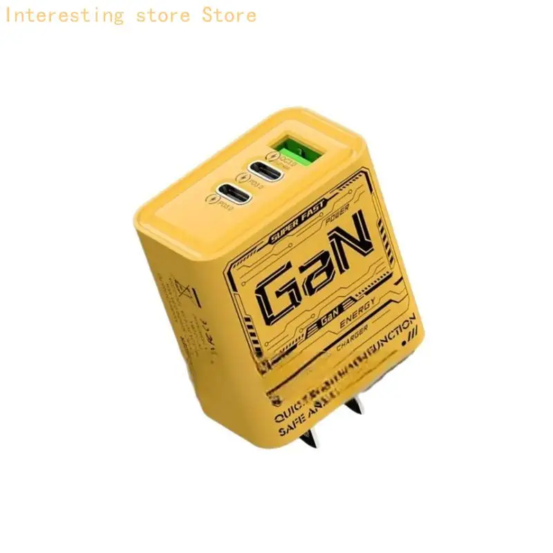 55KC 145W 3 Port USB C PD3.0 Adaptateur Fast Speed ​​USB Type C Téléphone mobile rapide