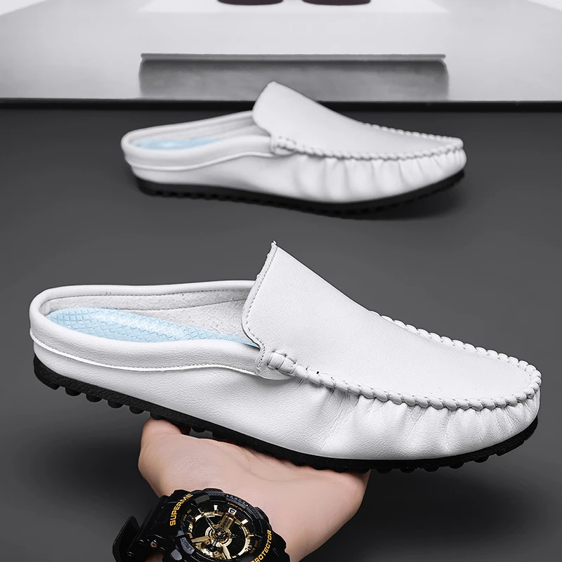 

Flat bottomed lightweight men's shoes Retro elegant gentleman style Daily casual party Comfortable street walking Summer Shoes