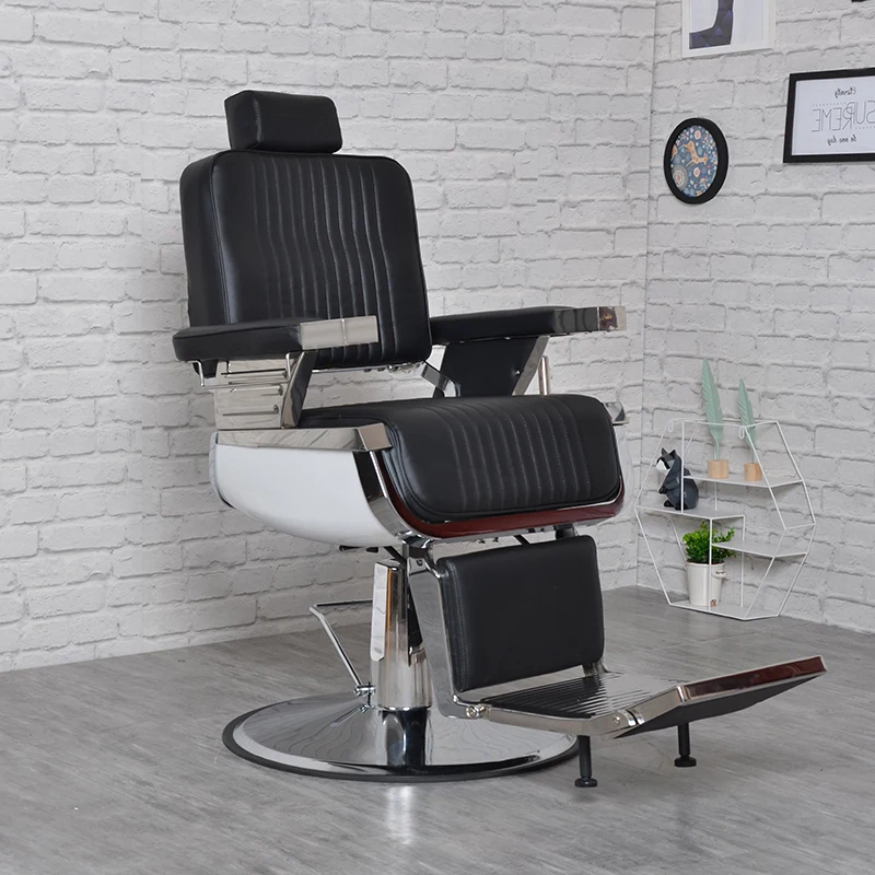 Aesthetics Swivel Barber Chair Pedicure Beauty Salon Stool Furniture Barber Chairs Men Professional Makeup Reclining Cadeira