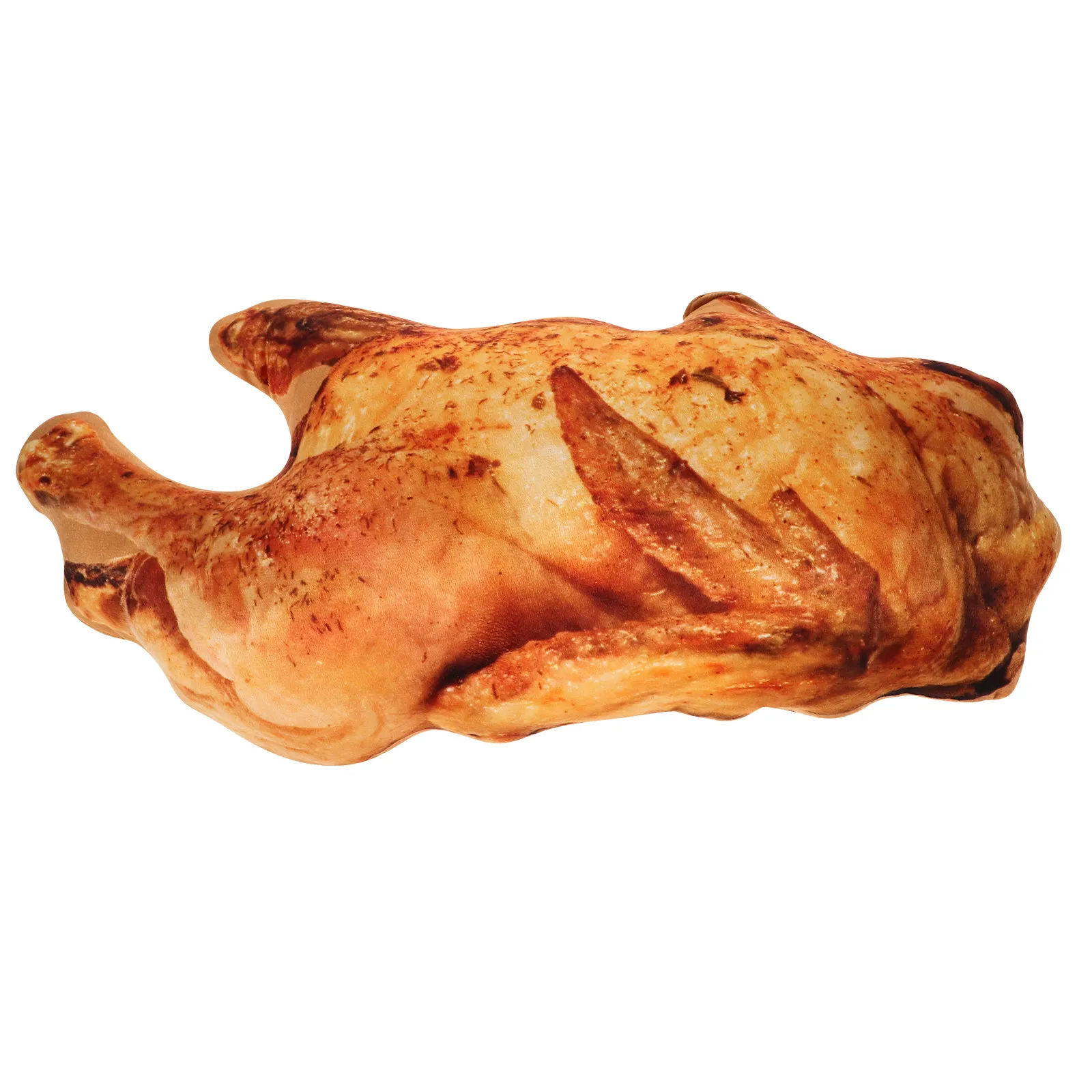 

Roasted Chicken Throw Pillow Soft Round Sofa Decorative Cushion Realistic Simulation Stuffed Cushion Home Living Room Dining