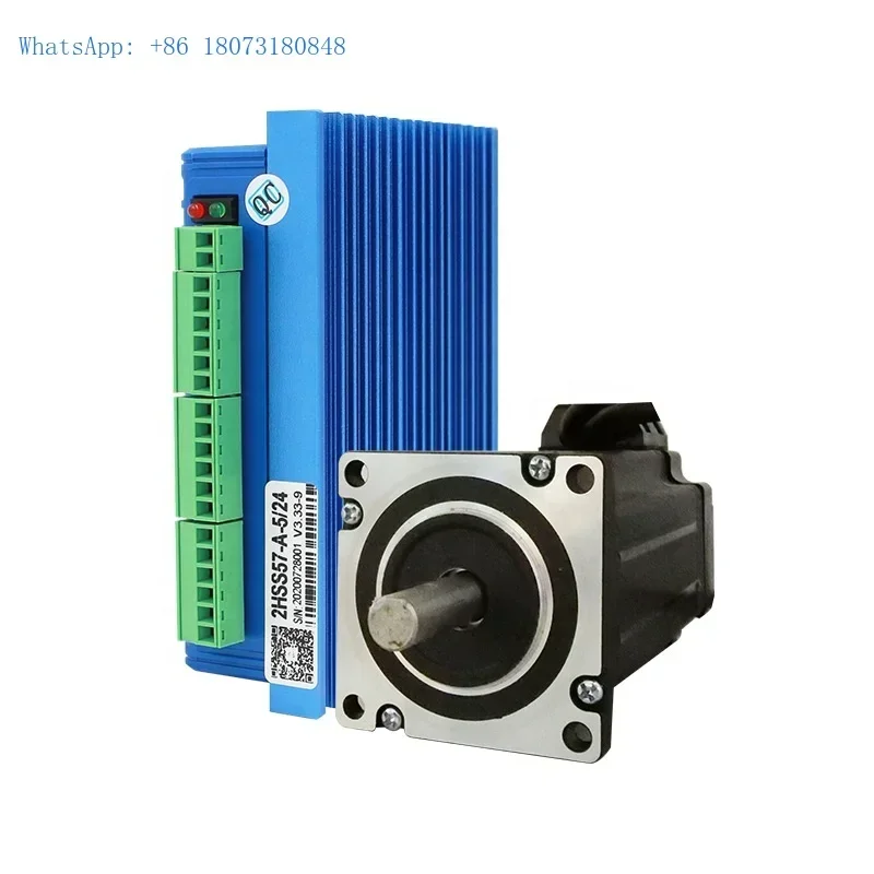 60J18112EC-1000-LS+2HSS57 nema24 3.5N.m 2 phase stepper motor driver for CNC machine tools