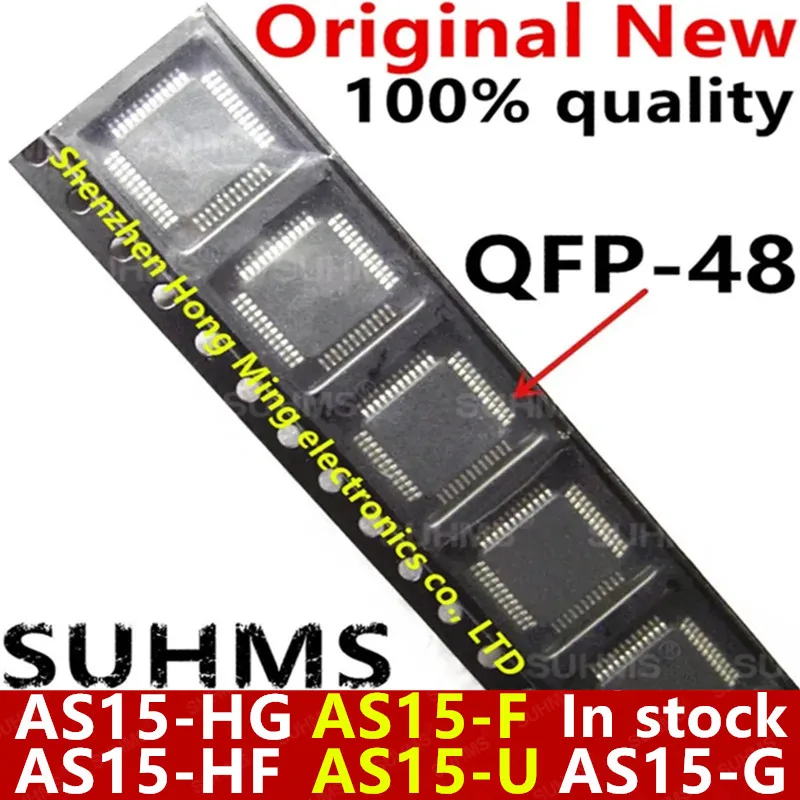 (2-5piece)100% New AS15-F AS15-U AS15-G AS15-HF AS15-HG QFP-48