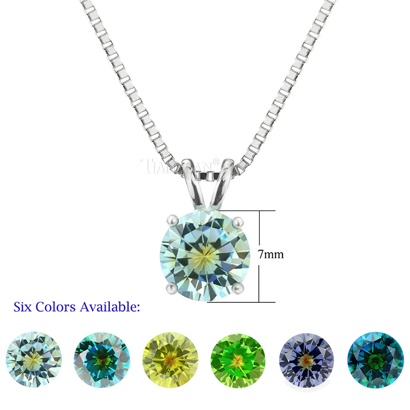 Fashion 925 Silver CZ Pendant one-time Forming Cubic Zirconia Women Pendant Necklaces Simple Versatile Female Party Gift