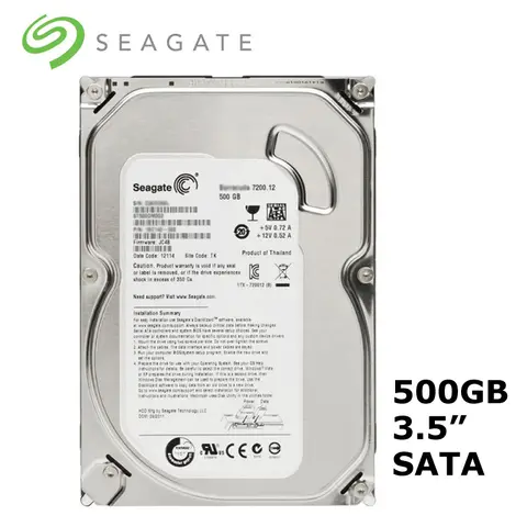 3.5인치 Seagate 내부 기계식 하드 디스크 SATA2/SATA3 6Gb/S 500GB HDD 7200RPM 32MB 버퍼링 데스크탑 PC에 적합 Best5 3.5인치 Seagate 내부 기계식 하드 디스크 SATA2/SATA3 6Gb/S 500GB HDD 7200RPM 32MB 버퍼링 데스크탑 PC에 적합 Best5