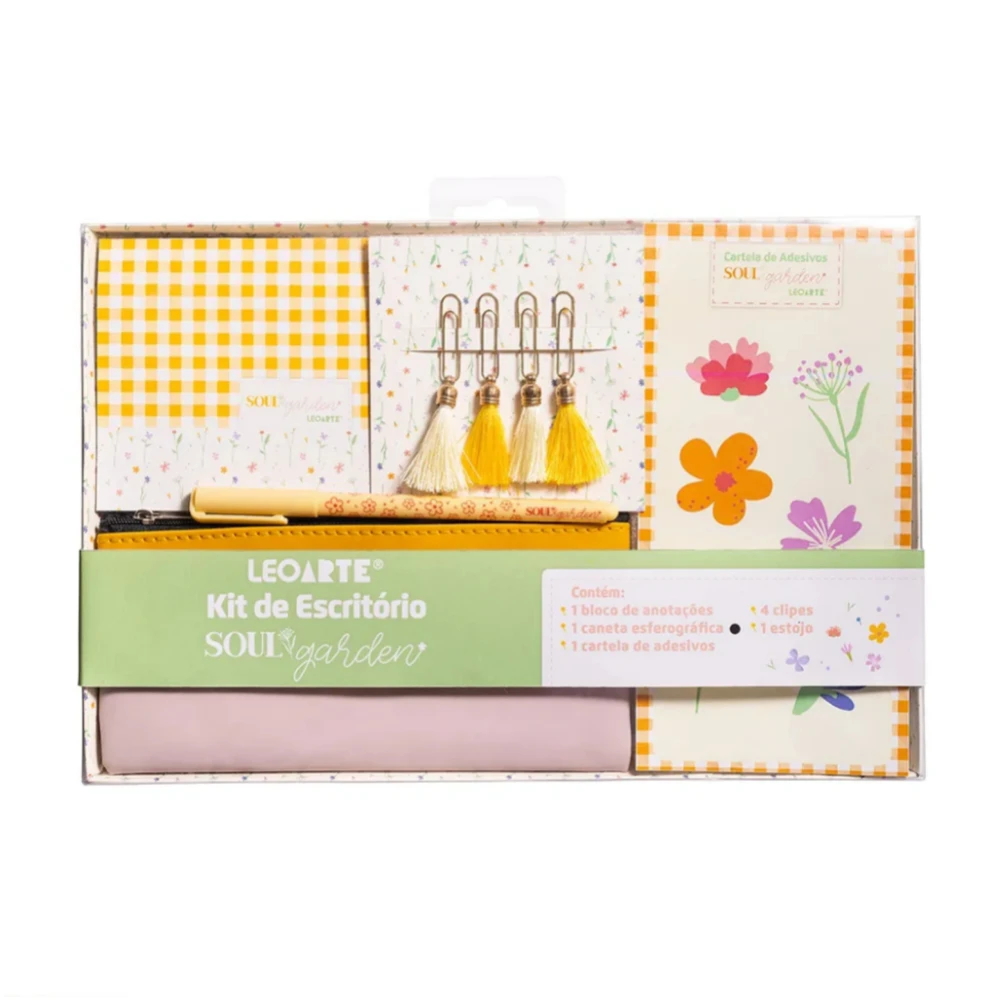 Stationery Kit with 8 Soul Garden Leoarte