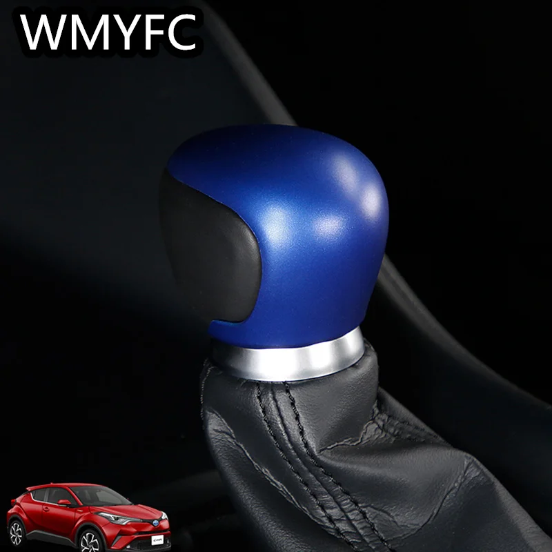 Car Gear Lever Shift Knob Cover ABS Decoration Trim For Toyota C-HR CHR 2016 2017 2018 2019 2020 2021 2022 2023