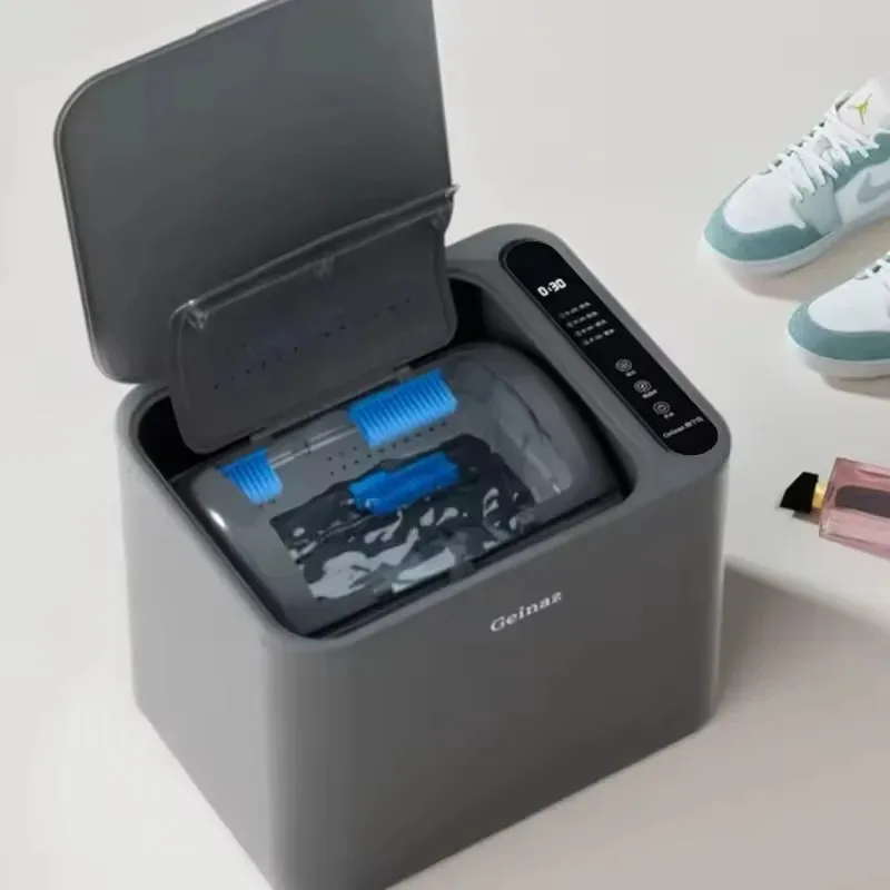 Mini Automatic Shoe Washing Machine, Compact Brush Cleaner for Home & Laundry Use