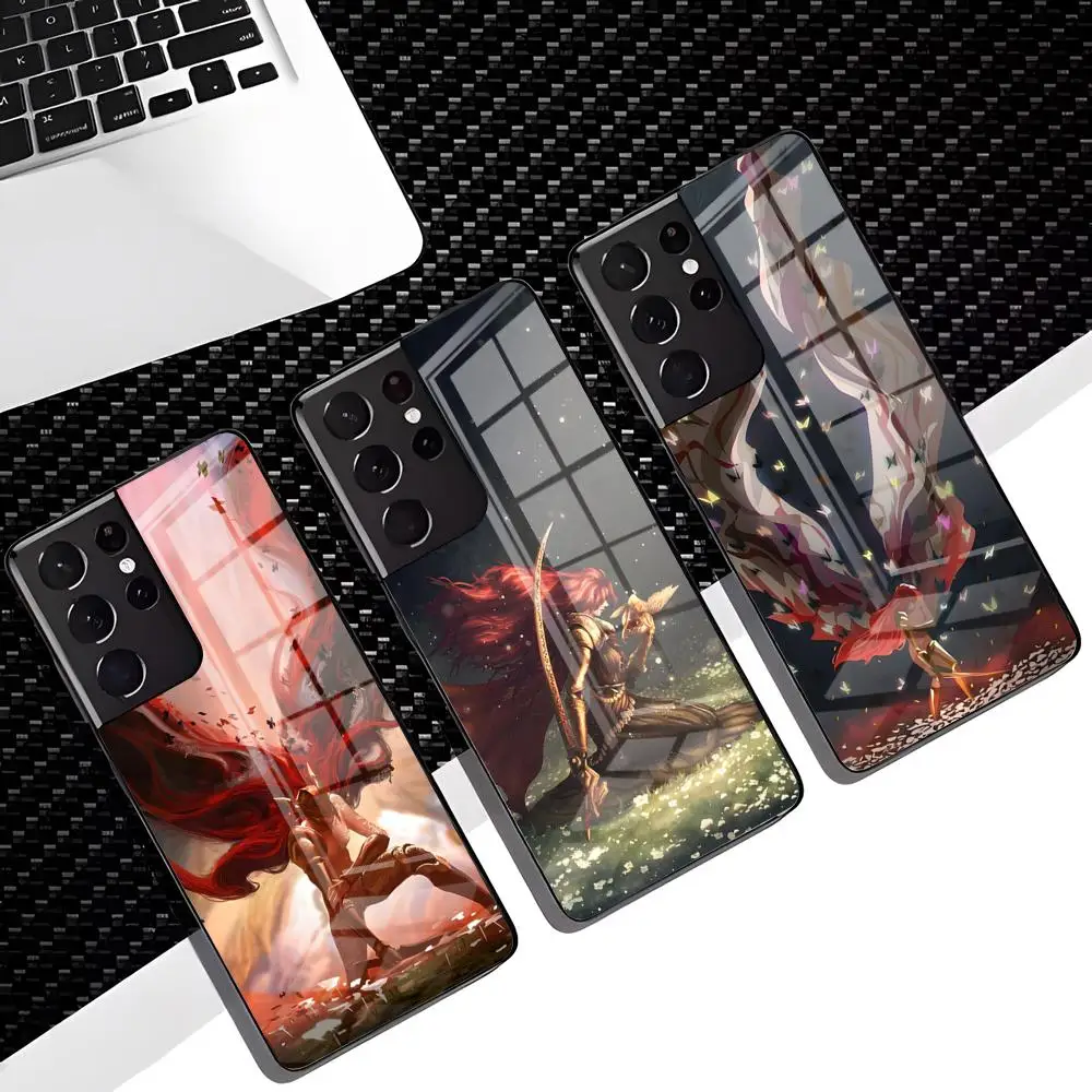 Blade Of Miquella Phone Case For Samsung S26 S25 Edge S24 S23 S22 Ultra Plus Fe A57 A37 A17 A56 5G Glass Cover