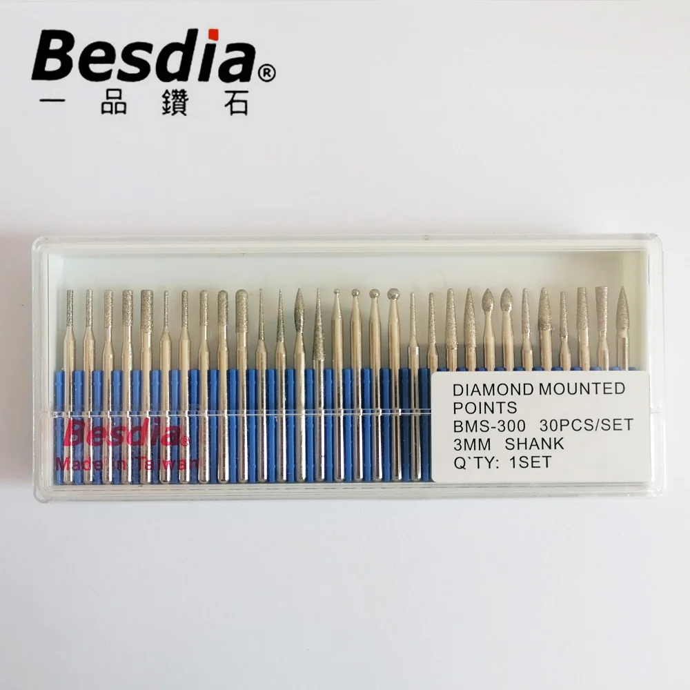 BMS-30 ชุดหัวขัดเพชร 30 ชิ้น สำหรับเครื่องมือหมุน Dremel คุณภาพสูงจากไต้หวัน รีวิวจริงจากผู้ใช้งาน