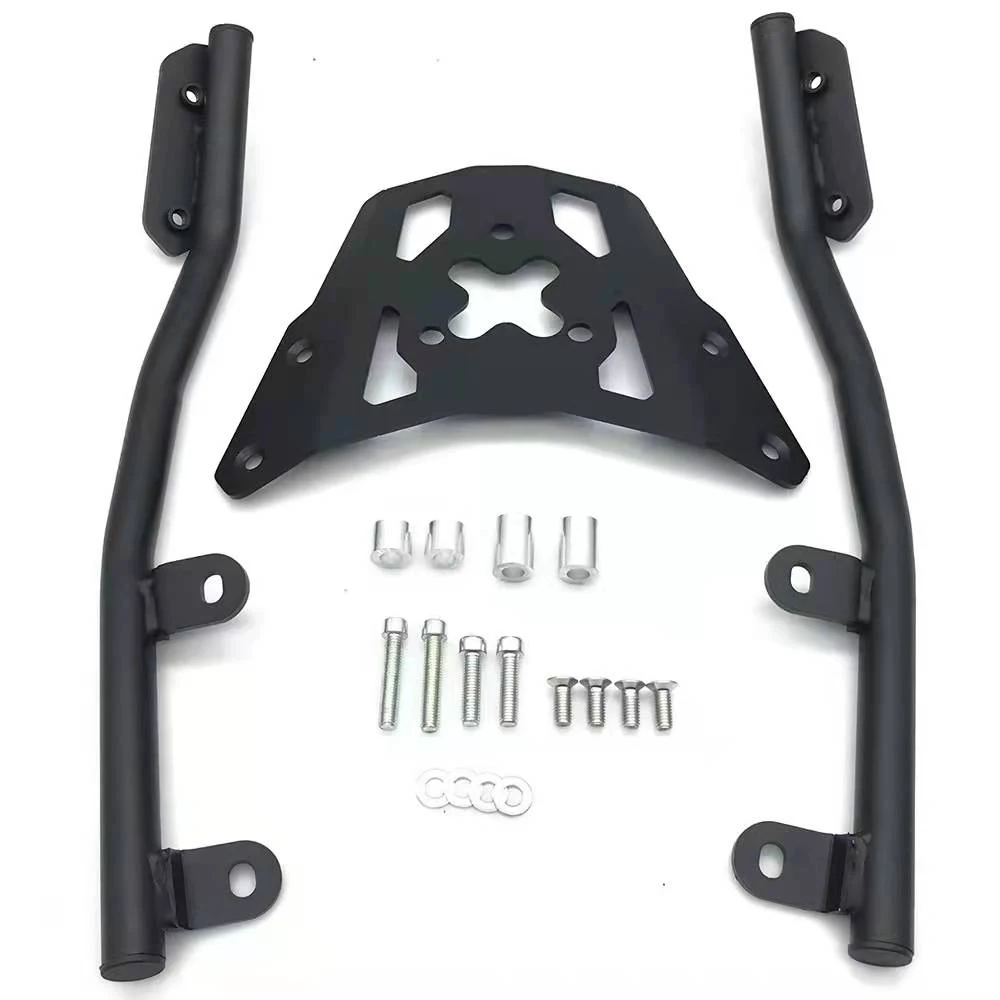 Fit for Kawasaki Z650 Ninja 650 ABS EX650R ABS KRT 2017-2024 Motorcycle Luggage Rack Rear Cargo Carrier Shelves Extended Bracket