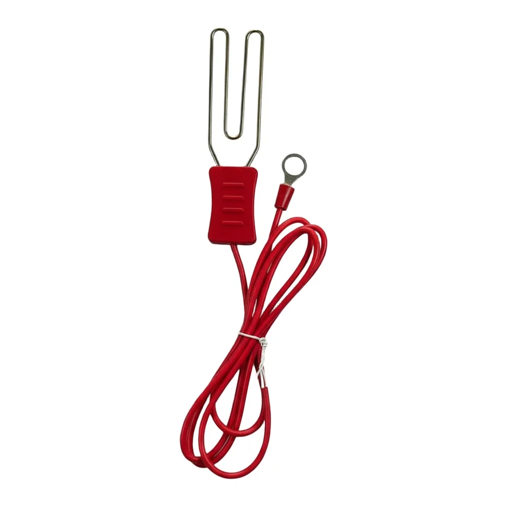 Electric Fence For alligator Clip Ground Connection Assembly with M8 Fork Shaped Terminals for Outdoor Agricultural Fencing Use