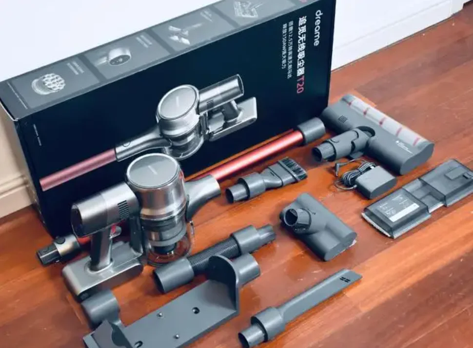 Original Dreame T20 Accessories HEPA Filter Roller Brush Motor Dust Cup Tube Host Main Charging Base