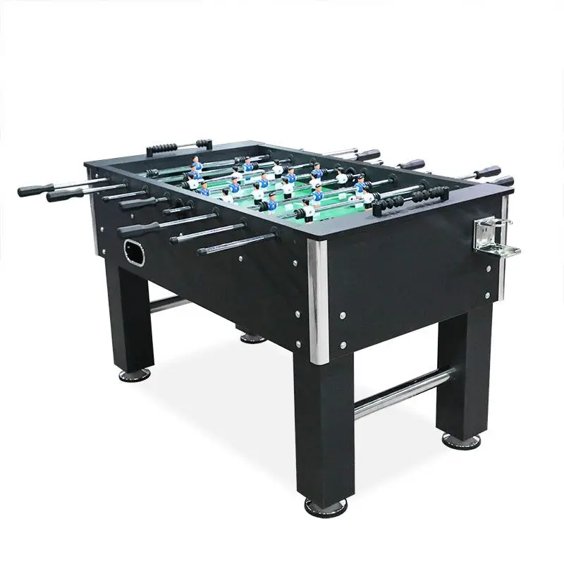 

High Quality 5 Feet Kicker Football Hand Play Sport Black Color Foosball Game Soccer Table Factory Price for Salepromote sales