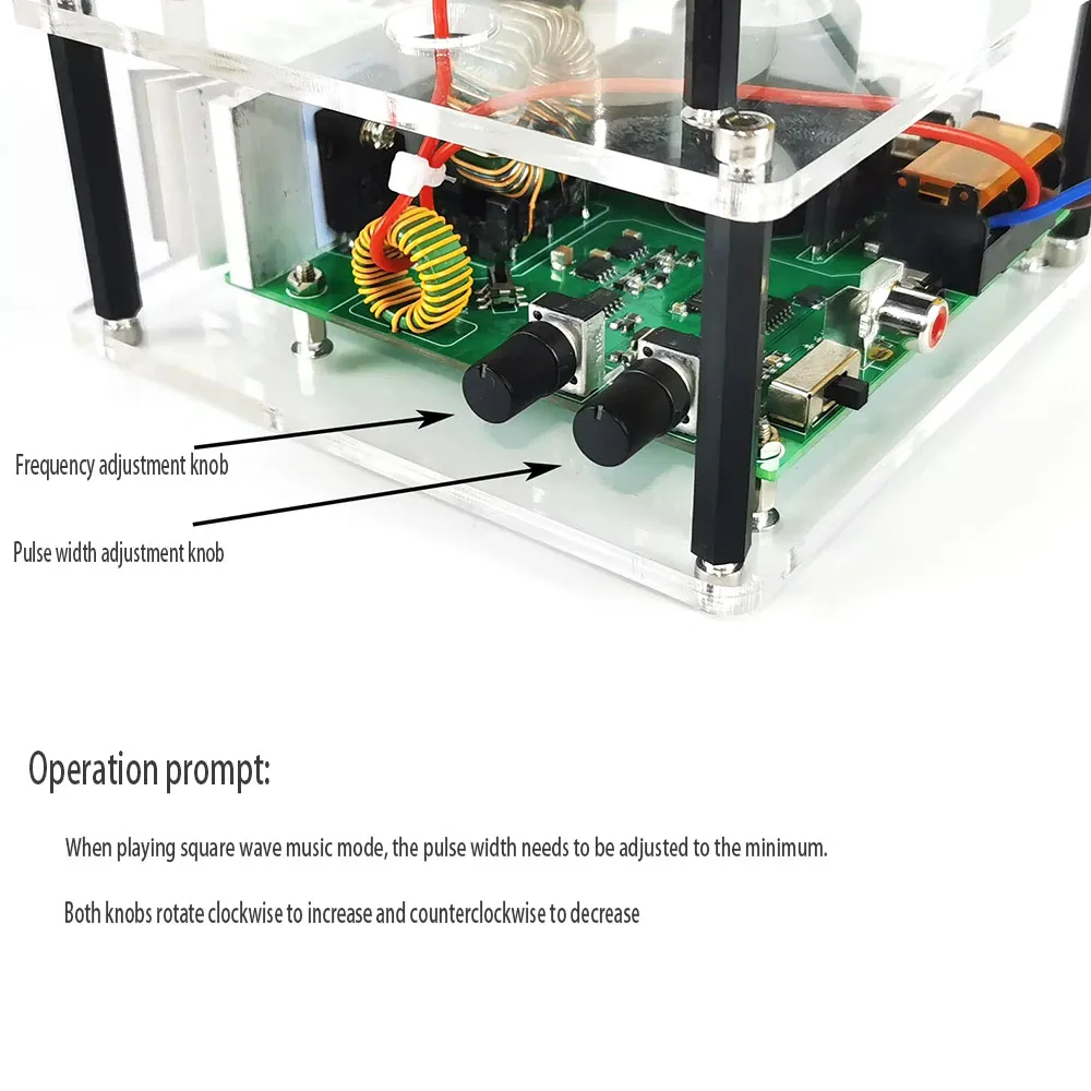 Tesla Coil Desktop Level Integrated Solid State Music Tesla Coil Artificial Lightning Products